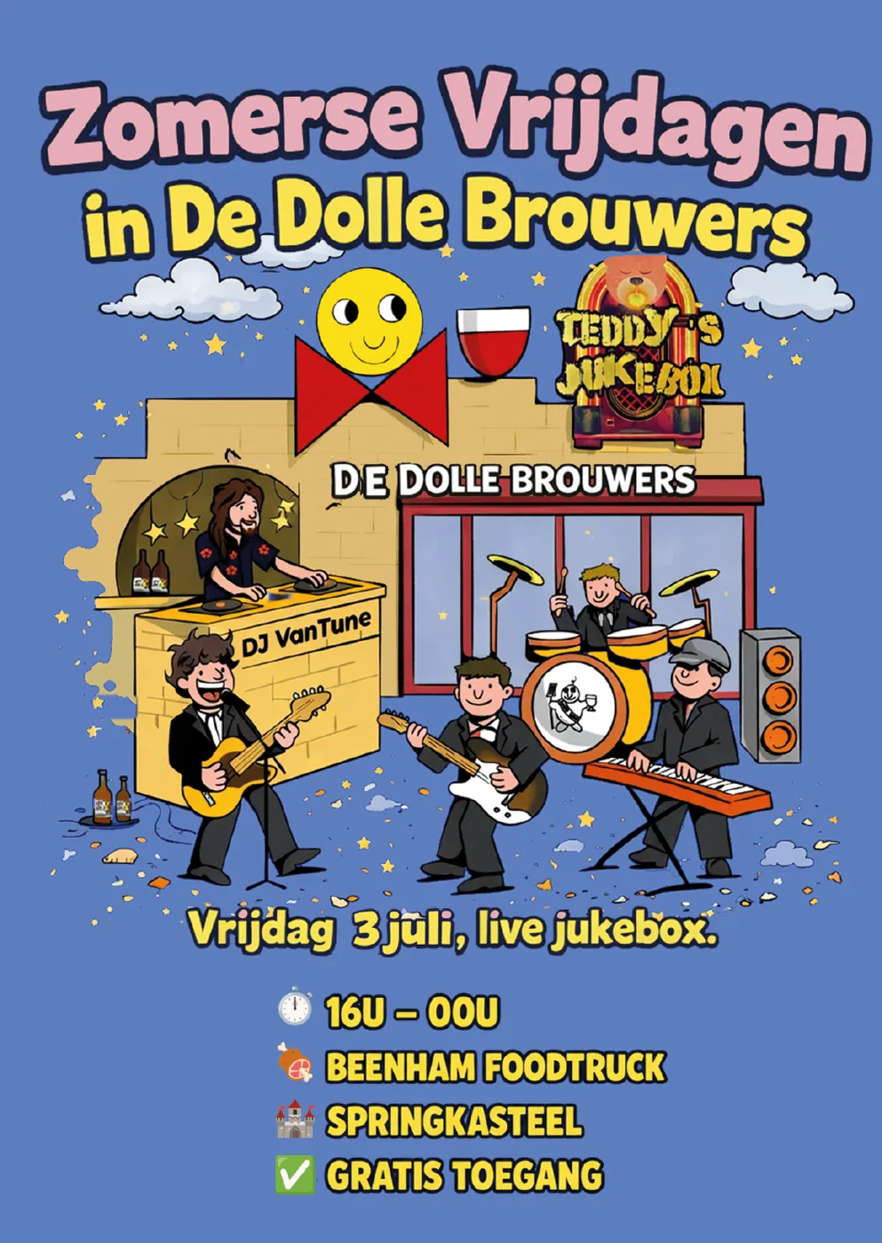 Zomerse Vrijdagen & Comedy Brewery